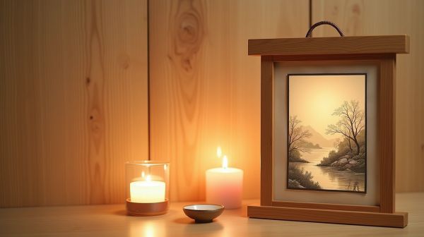 Un choix pratique et esthétique pour un kakémono bois