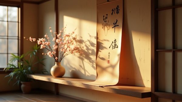 Un choix pratique et esthétique pour un kakémono bois